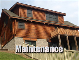  Prince Edward County, Virginia Log Home Maintenance