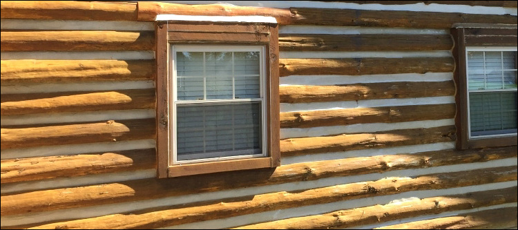 Log Home Whole Log Replacement  Prince Edward County, Virginia